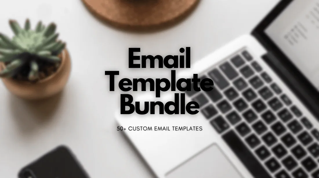 The 60+ custom email template bundle