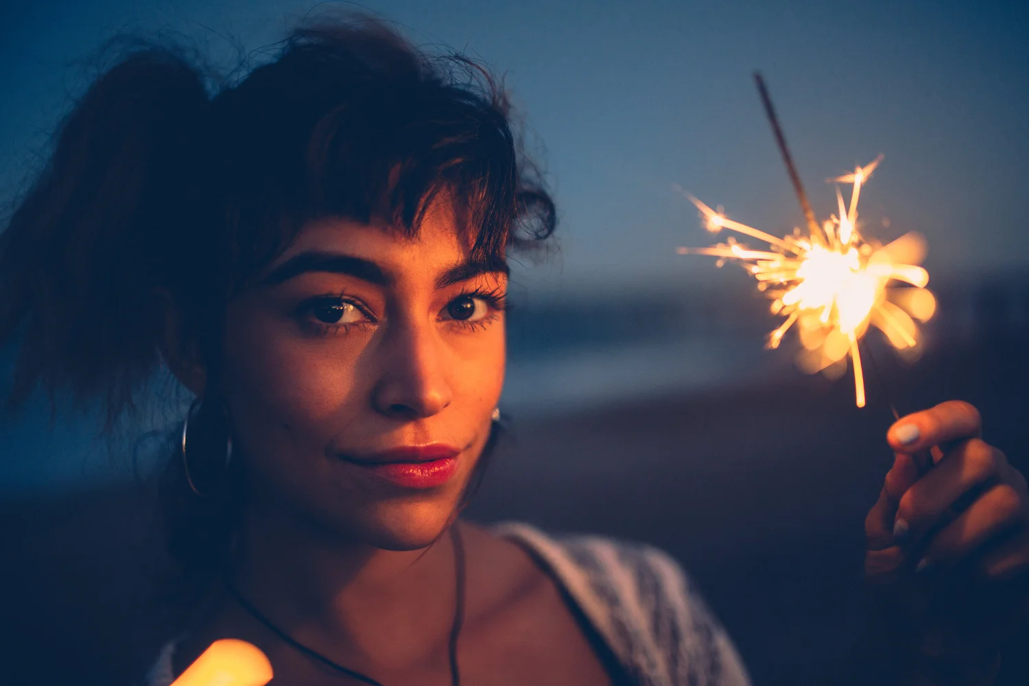 florida-flagler-beach-sparklers-photographer-ocean